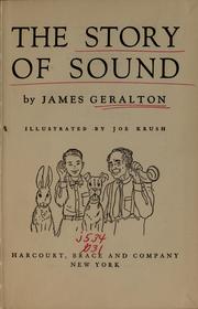 Cover of: The story of sound