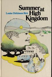 Cover of: Summer at High Kingdom