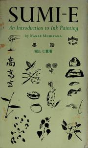 Cover of: Sumi-e by Nanae Momiyama