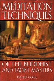 Cover of: Meditation techniques of the Buddhist and Taoist masters