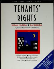 Cover of: Tenants' rights by Myron Moskovitz