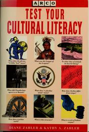 Cover of: Test your cultural literacy by Diane Zahler