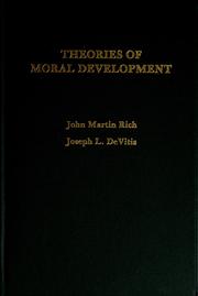 Cover of: Theories of moral development