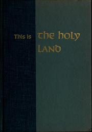 Cover of: This is the Holy Land by H. V. Morton