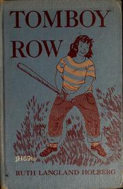 Cover of: Tomboy Row by Ruth Langland Holberg