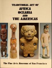 Cover of: Traditional art of Africa, Oceania, and the Americas