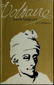 Voltaire and sensibility by Ronald S. Ridgway