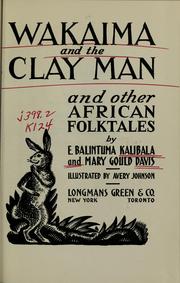 Cover of: Wakaima and the clay man: and other African folktales