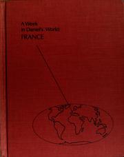 Cover of: A week in Daniel's world: France.