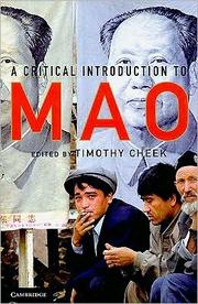 Cover of: A critical introduction to Mao