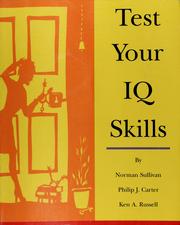 Cover of: Test your IQ skills