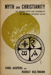 Cover of: Myth and Christianity by Karl Jaspers