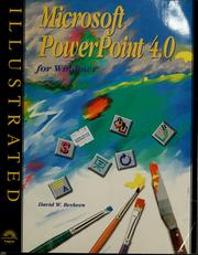 Cover of: Microsoft PowerPoint 4.0 for Windows illustrated