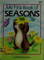 Cover of: My first book of seasons