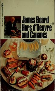 Cover of: Hors d'oeuvre and canapés by James Beard