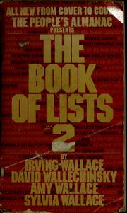 Cover of: The People's almanac presents the book of lists #2