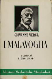 Cover of: I Malavoglia by Giovanni Verga
