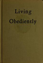 Cover of: Living obediently: a devotional study of the book of Jonah.