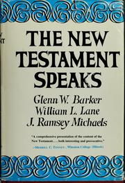 Cover of: The New Testament speaks