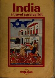 Cover of: India, a travel survival kit by Geoff Crowther