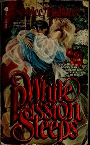 Cover of: While passion sleeps by Shirlee Busbee