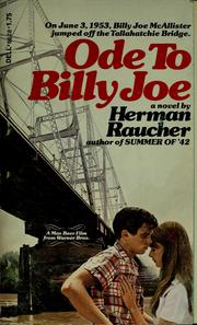 Ode to Billy Joe by Herman Raucher