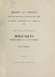 Cover of: Mollusques terrestres et fluviatiles