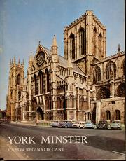 Cover of: The pictorial history of York Minster by Reginald Cant
