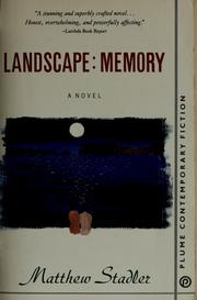 Cover of: Landscape: memory