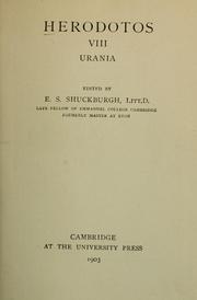 Cover of: Herodotus VIII: Urania