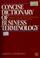 Cover of: Concise dictionary of business terminology