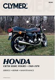 Cover of: Honda service repair handbook, 750cc fours, 1969-1977