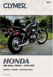 Cover of: Honda 250 & 400cc twins, 1978-1979 service, repair, maintenance