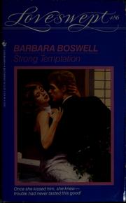 Cover of: Strong temptation by Barbara Boswell