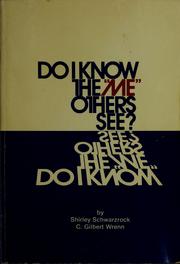 Cover of: Do I know the "me" others see?