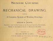 Cover of: Senior course in mechanical drawing