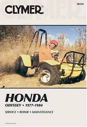 Cover of: Honda Odyssey, 1977-1984: service, repair, performance