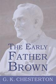 The Early Father Brown by Gilbert Keith Chesterton