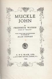 Cover of: Muckle John