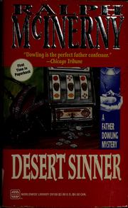 Cover of: Desert sinner by Ralph M. McInerny