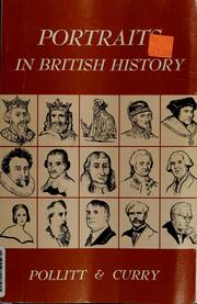 Cover of: Portraits in British history