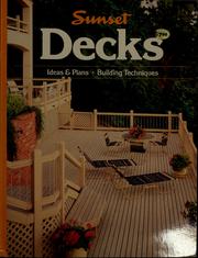 Cover of: Decks by Sunset Books