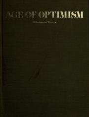 Cover of: Age of optimism