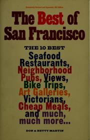 Cover of: The best of San Francisco by Don W. Martin