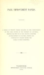 Cover of: Park improvement papers by Moore, Charles