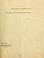 Cover of: Data relating to the Norton family