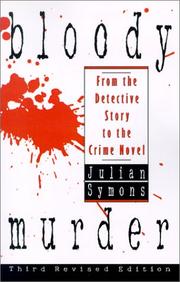 Cover of: Bloody Murder by Julian Symons