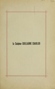 Guillaume Charlier by Georges Verdavaine