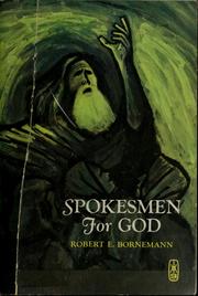 Cover of: Spokesmen for God