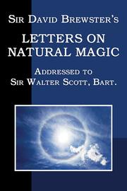 Cover of: Letters on Natural Magic by Sir David Brewster